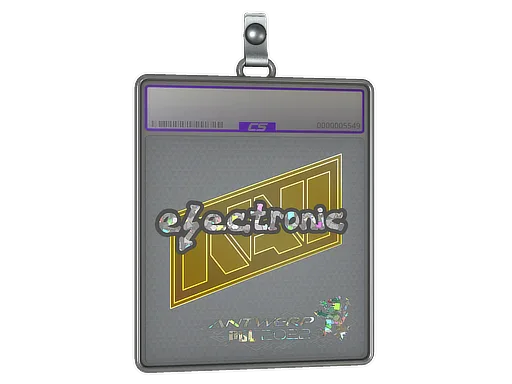 Sticker Slab | electronic (Glitter) | Antwerp 2022
