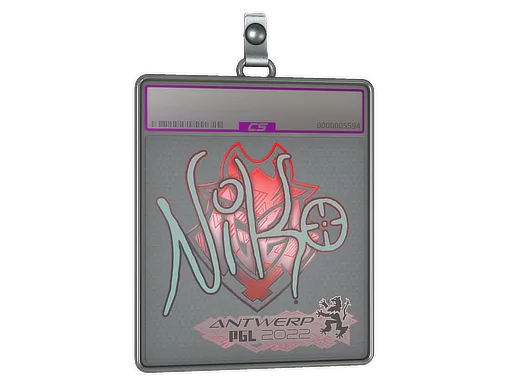 Sticker Slab | NiKo (Holo) | Antwerp 2022