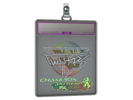 Sticker Slab | Twistzz (Holo, Champion) | Antwerp 2022