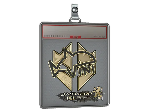 Sticker Slab | VINI (Gold) | Antwerp 2022