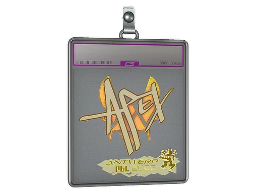 Sticker Slab | apEX (Holo) | Antwerp 2022