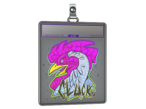 Sticker Slab | Cluck (Holo)