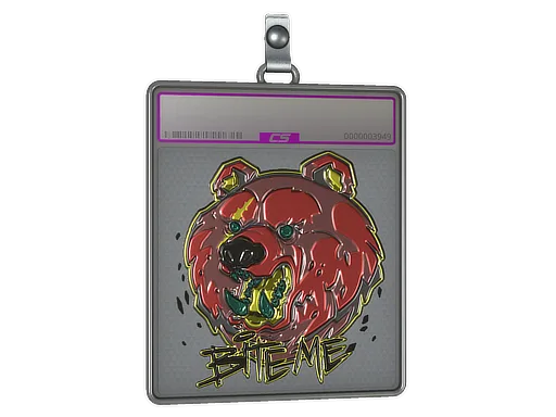 Sticker Slab | Bite Me (Foil)