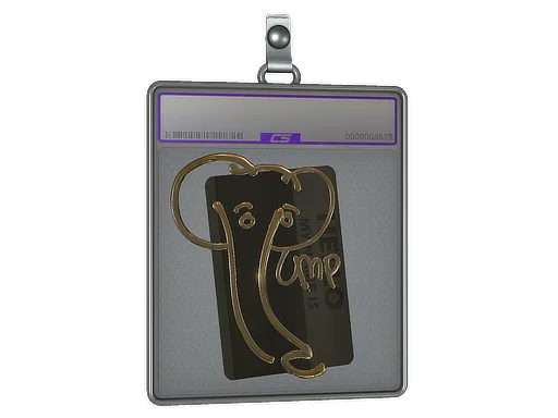 Sticker Slab | Hello UMP-45 (Gold)