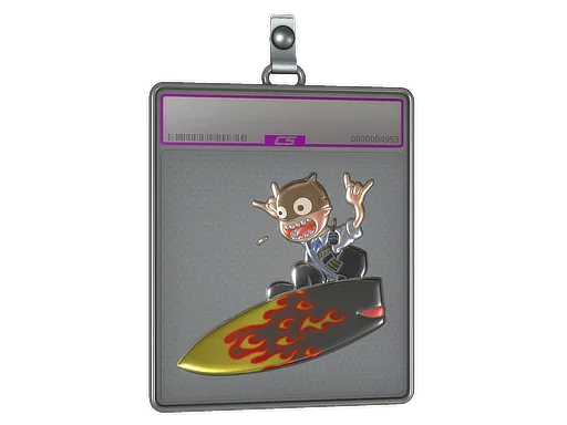 Sticker Slab | Blaze Surf K (Foil)