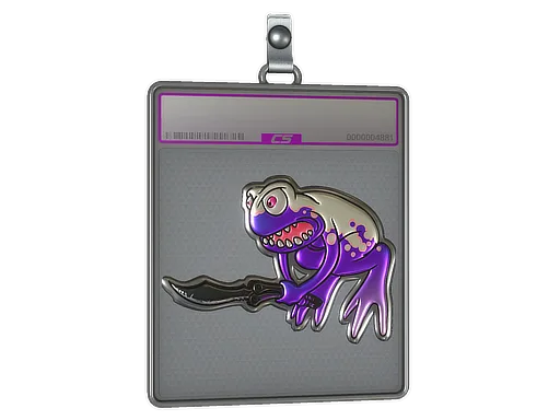 Sticker Slab | Ultraviolet Poison Frog (Foil)