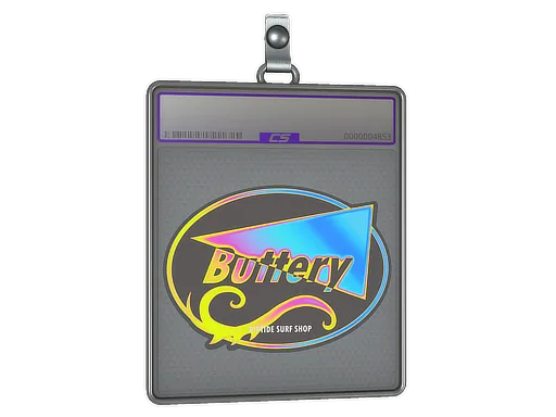 Sticker Slab | Candy Buttery (Holo)
