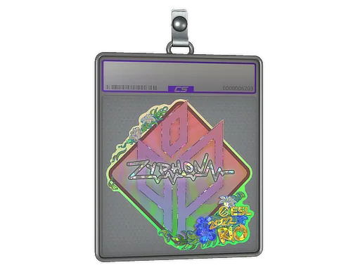 Sticker Slab | Zyphon (Glitter) | Rio 2022