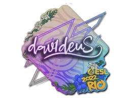 Sticker | dav1deuS | Rio 2022