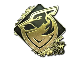 Sticker | Grayhound Gaming (Gold) | Rio 2022