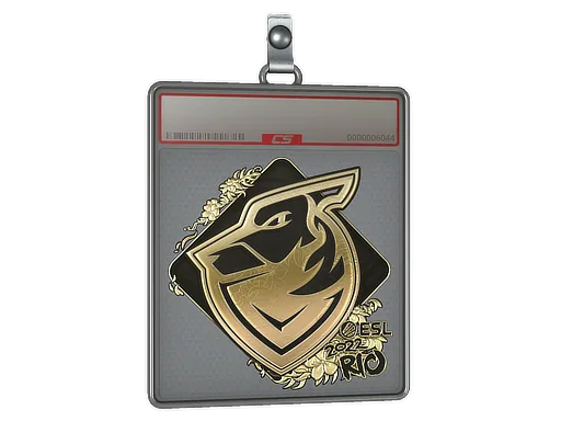 Sticker Slab | Grayhound Gaming (Gold) | Rio 2022