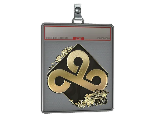 Sticker Slab | Cloud9 (Gold) | Rio 2022
