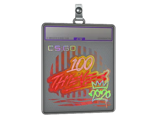 Sticker Slab | 100 Thieves (Holo) | 2020 RMR