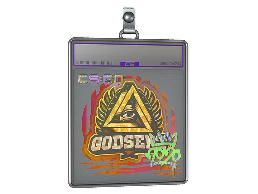 Sticker Slab | GODSENT (Holo) | 2020 RMR