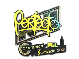 Sticker | Perfecto (Holo) | Stockholm 2021