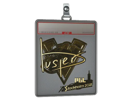 Sticker Slab | buster (Gold) | Stockholm 2021