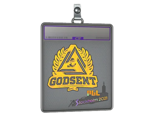 Sticker Slab | GODSENT (Holo) | Stockholm 2021