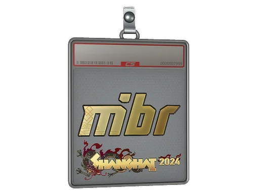 Sticker Slab | MIBR (Gold) | Shanghai 2024