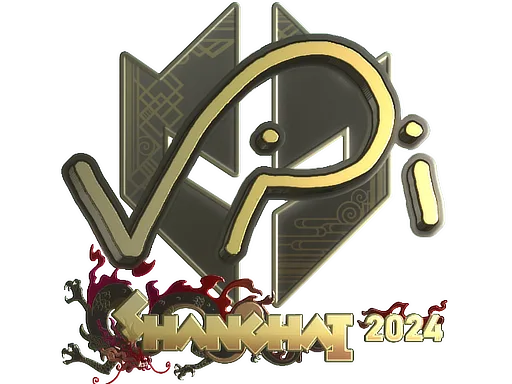 Sticker | VINI (Gold) | Shanghai 2024