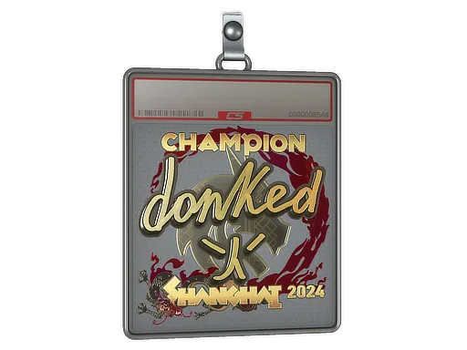 Sticker Slab | donk (Gold, Champion) | Shanghai 2024