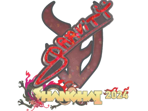 Sticker | Graviti (Glitter) | Shanghai 2024