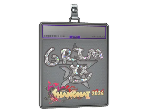 Sticker Slab | Grim (Glitter) | Shanghai 2024