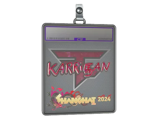 Sticker Slab | karrigan (Glitter) | Shanghai 2024