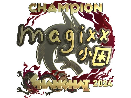 Sticker | magixx (Gold, Champion) | Shanghai 2024