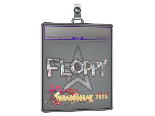 Sticker Slab | floppy (Glitter) | Shanghai 2024