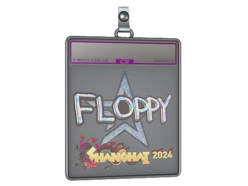 Sticker Slab | floppy (Holo) | Shanghai 2024