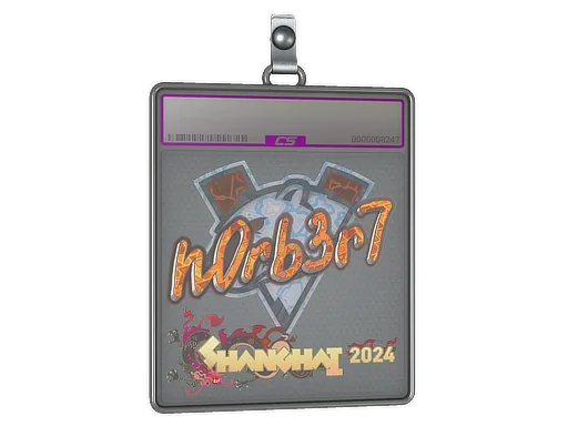 Sticker Slab | n0rb3r7 (Holo) | Shanghai 2024