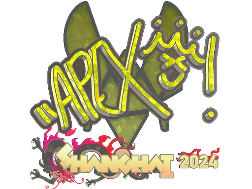 Sticker | apEX (Glitter) | Shanghai 2024