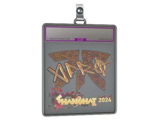 Sticker Slab | afro (Holo) | Shanghai 2024