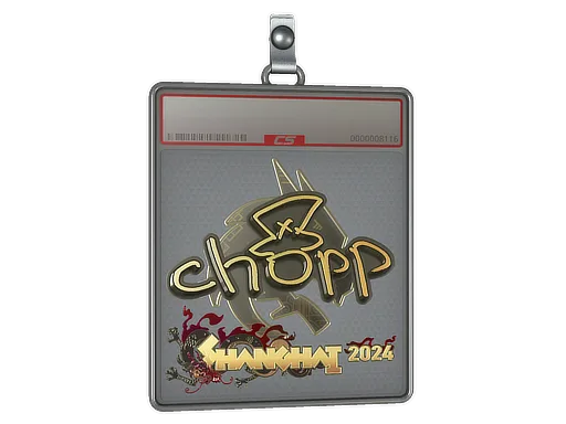 Sticker Slab | chopper (Gold) | Shanghai 2024