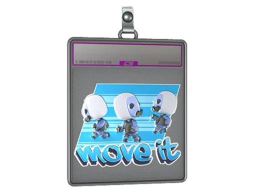 Sticker Slab | Move It (Foil)