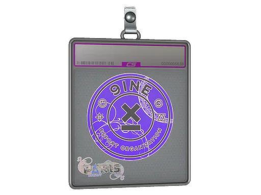 Sticker Slab | 9INE (Holo) | Paris 2023