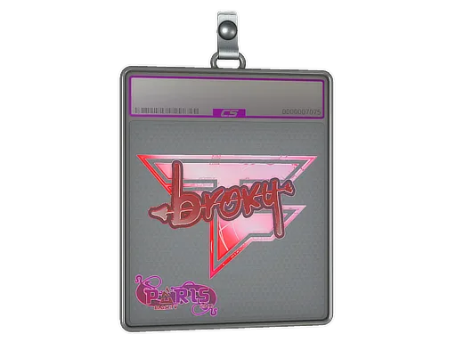 Sticker Slab | broky (Holo) | Paris 2023