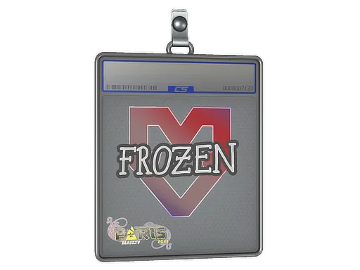 Sticker Slab | frozen | Paris 2023