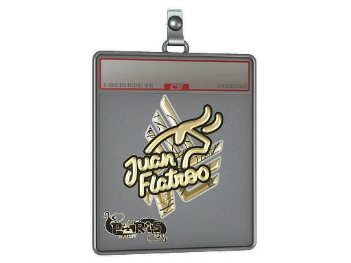 Sticker Slab | juanflatroo (Gold) | Paris 2023