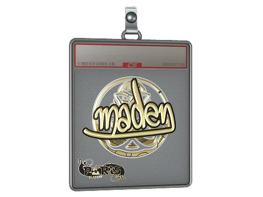 Sticker Slab | maden (Gold) | Paris 2023
