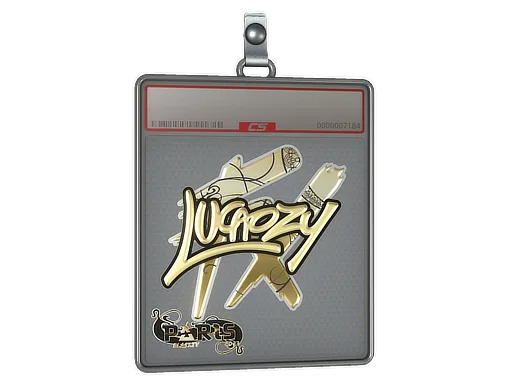 Sticker Slab | Lucaozy (Gold) | Paris 2023