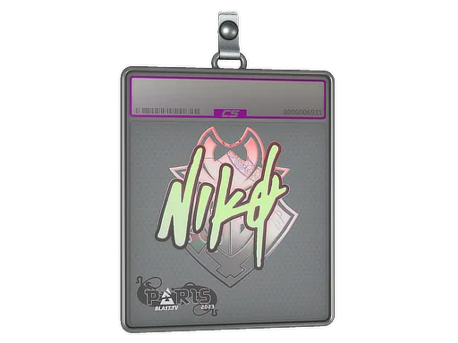 Sticker Slab | NiKo (Holo) | Paris 2023