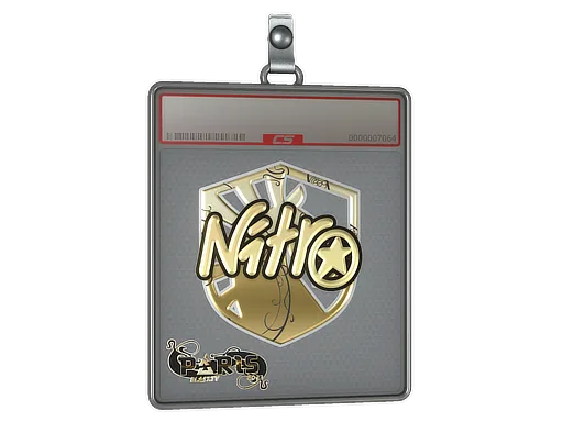 Sticker Slab | nitr0 (Gold) | Paris 2023
