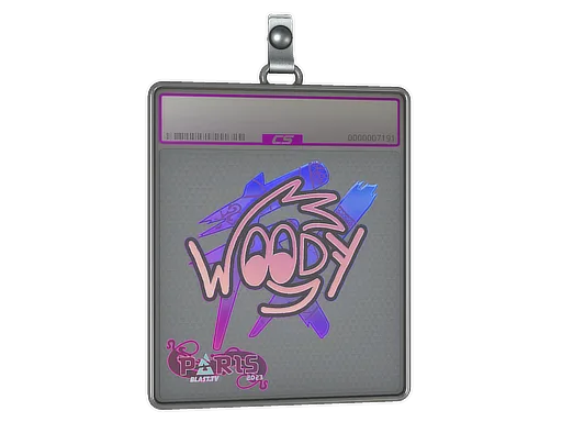 Sticker Slab | WOOD7 (Holo) | Paris 2023