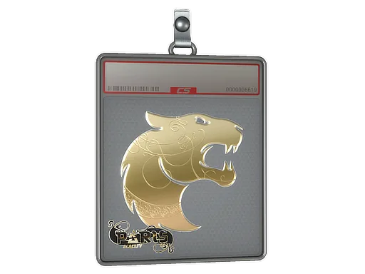 Sticker Slab | FURIA (Gold) | Paris 2023